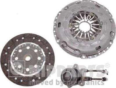 NIPParts N2030500 комплект сцепления на HYUNDAI SANTA FE II (CM)