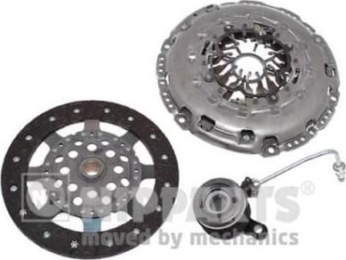 NIPParts N2031015 комплект сцепления на NISSAN QASHQAI / QASHQAI +2 (J10, JJ10)