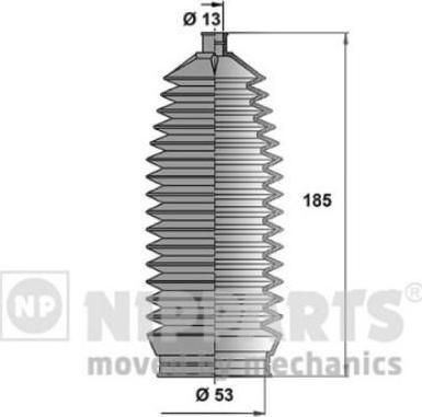 NIPParts N2840907 комплект пылника, рулевое управление на CHEVROLET CAPTIVA (C100, C140)