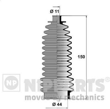 NIPParts N2841025 комплект пылника, рулевое управление на HONDA CIVIC VI Fastback (MA, MB)