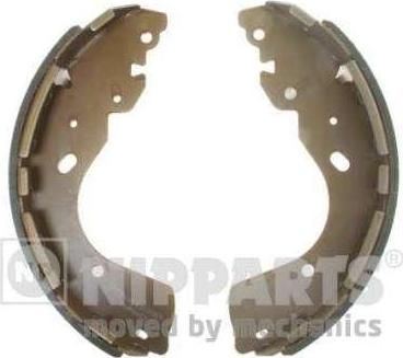 NIPPARTS Колодки тормозные барабанные NISSAN Navara (D40) 2.5dCi (05-) (D4060-EB70A, N3501063)