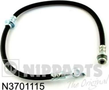 NIPPARTS Шланг тормозной NISSAN Micra 03- m10x1-Banjo 615mm (46210-9U01A, N3701115)