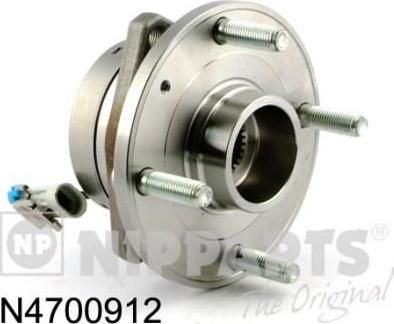 NIPParts N4700912 комплект подшипника ступицы колеса на CHEVROLET EPICA (KL1_)