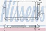 NISSENS Радиатор A100 82-91 1.9-2.3L =443121251N/P, 431121251K/T (443121251P, 604551)