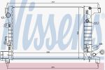 NISSENS Радиатор CHEVROLET AVEO 1.2/1.4 M/T 11- (95460091, 61678)