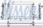 NISSENS NS617854_радиатор системы охлаждения! Fiat Doblo, Opel Combo 1.3D 10> (617854)