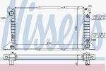 Nissens 62243 радиатор, охлаждение двигателя на FORD TRANSIT c бортовой платформой/ходовая часть (E_ _)