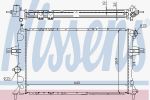 NISSENS Радиатор охлаждения двигателя VAUXHALL ASTRA G (98-) 2.0 i 16V (1300208, 63006A)