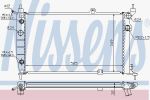 NISSENS Радиатор основной OPEL Astra F 91-98 /АКПП/AC+ (13001488, 63253A)