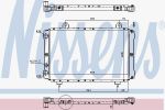Nissens 63569 радиатор, охлаждение двигателя на FIAT DUCATO фургон (280)