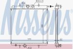 NISSENS Радиатор охл. ДВС PSA 206 1,1-1,6L 02-> (1330.37, 63708A)