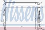 NISSENS Радиатор, охлаждение двигателя (637633)