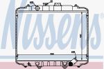 Nissens 67015 радиатор, охлаждение двигателя на HYUNDAI H100 автобус (P)