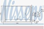 Nissens 73988 теплообменник, отопление салона на FIAT DUCATO фургон (290)