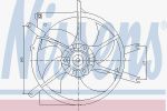 Nissens 85043 Вентилятор радиатора HONDA CIVIC -01