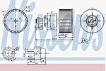 NISSENS Innenraumgeblaese AUDI 100 82- (87149)