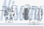 Nissens 89065 компрессор, кондиционер на VOLVO FM 9