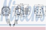 Nissens 89229 компрессор, кондиционер на MAZDA 323 F V (BA)