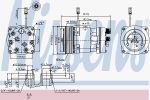 Nissens 89410 компрессор, кондиционер на VOLVO FH 16