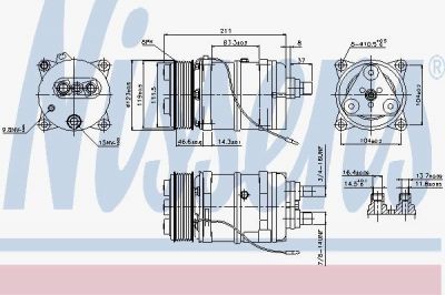 NISSENS Kompressor UNIVERSAL - MAN TG-A (899919)