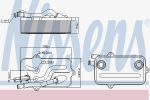 Nissens 90782 масляный радиатор, автоматическая коробка передач на AUDI A8 (4E_)