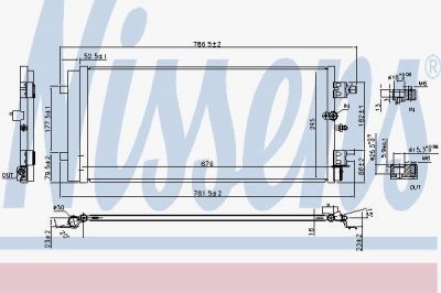 Nissens 940589 конденсатор, кондиционер на AUDI A7 Sportback (4GA, 4GF)