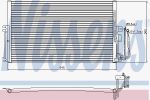 NISSENS Радиатор кондиционера Opel Vectra B 95- АКПП/МКПП,+АС (1850041, 94234)