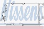 NISSENS Радиатор кондиционера OPEL Astra G/Zafira A /593x357x16 (94650)