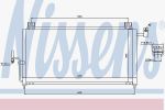 NISSENS Конденсер MAZDA 323 1.4/1.5/2.0 D 98-04 (B25F61480B, 94720)