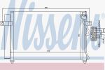 NISSENS Конденсатор кондиционера 94815 (94815)