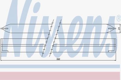 Nissens 95500 осушитель, кондиционер на FORD MONDEO IV седан (BA7)