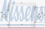Nissens 96991 интеркулер на MAN F 90