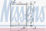 Nissens 97006 интеркулер на VOLVO FM 9