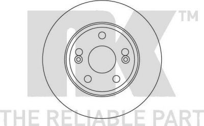 NK 203934 тормозной диск на RENAULT SCЙNIC I (JA0/1_)