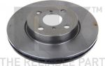 NK 2045115 Диск тормозной TOYOTA YARIS 06- (пр-во Франция) передний вент.D=258мм. (435120D060)