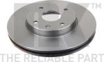 NK 205018 Диск тормозной CHEVROLET EPICA 2.0-2.5 05- передний вент.D=278мм