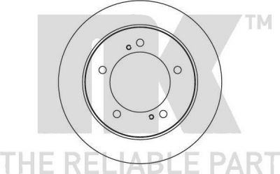 NK 205203 Торм.диск пер.[290x10] 5 отв. min2