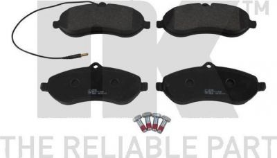 NK 221961 комплект тормозных колодок, дисковый тормоз на PEUGEOT EXPERT Tepee (VF3V_)