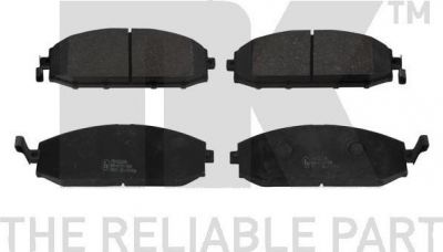 NK 222255 комплект тормозных колодок, дисковый тормоз на NISSAN PATROL GR V Wagon (Y61)