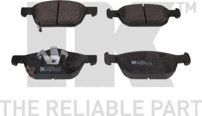 NK 222649 комплект тормозных колодок, дисковый тормоз на HONDA CIVIC IX (FK)