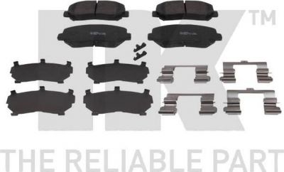 NK 223258 комплект тормозных колодок, дисковый тормоз на MAZDA CX-5 (KE, GH)
