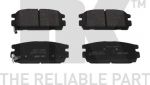NK 223417 комплект тормозных колодок, дисковый тормоз на HYUNDAI TERRACAN (HP)