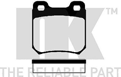NK 223612 комплект тормозных колодок, дисковый тормоз на OPEL VECTRA B (36_)