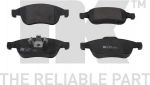 NK 223969 комплект тормозных колодок, дисковый тормоз на RENAULT MEGANE III Наклонная задняя часть (BZ0_)
