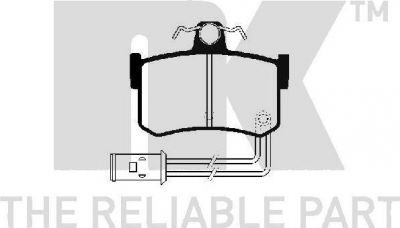 NK 224003 комплект тормозных колодок, дисковый тормоз на ROVER 800 (XS)