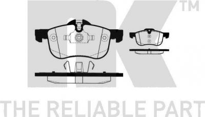 NK 224019 комплект тормозных колодок, дисковый тормоз на MG MG ZT- T