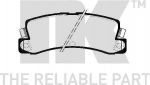 NK 224517 комплект тормозных колодок, дисковый тормоз на TOYOTA COROLLA Liftback (_E8_)