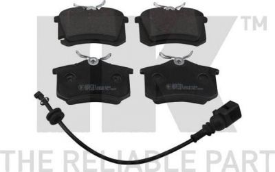 NK 224781 комплект тормозных колодок, дисковый тормоз на AUDI A3 Sportback (8PA)
