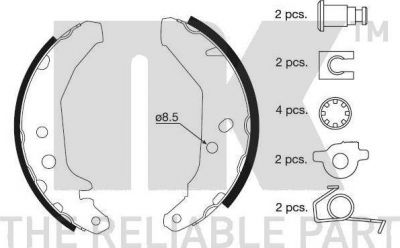 NK 2725517 Колодки торм.бараб.