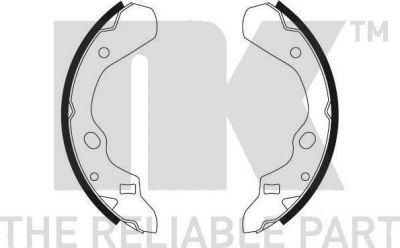 NK 2732500 комплект тормозных колодок на MAZDA 323 S IV (BG)